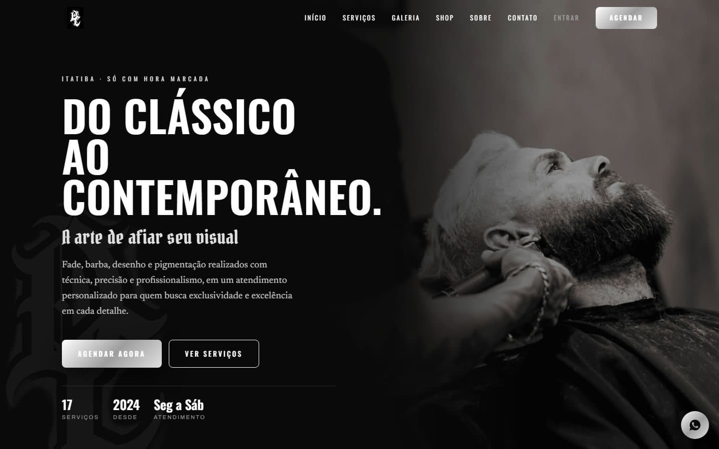 D'Conde Barbearia: From first commit to a system in daily use in two weeks.